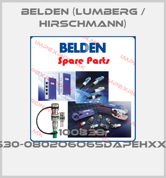 Belden (Lumberg / Hirschmann)-100838, RS30-0802O6O6SDAPEHXX.X. price