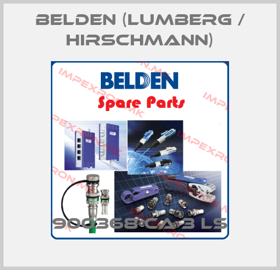 Belden (Lumberg / Hirschmann)-900368 CA 3 LS price