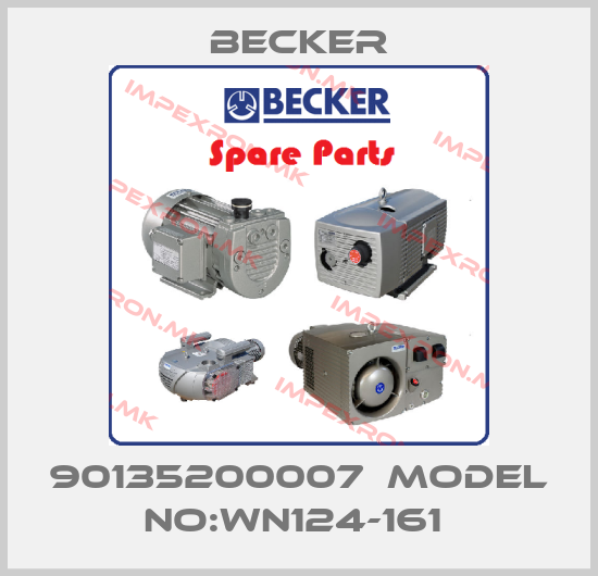 Becker-90135200007  MODEL NO:WN124-161 price