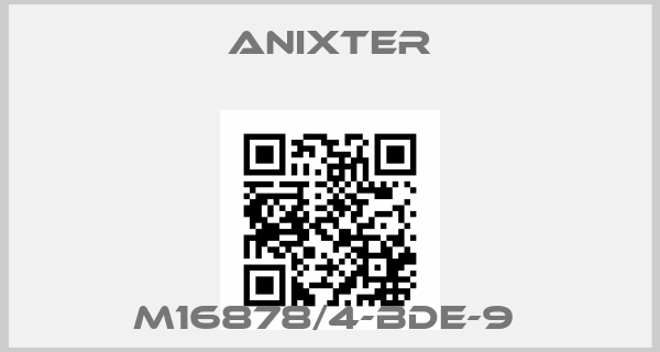 Anixter-M16878/4-BDE-9 price