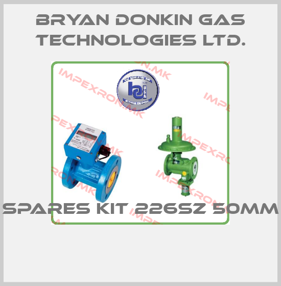 Bryan Donkin Gas Technologies Ltd.-Spares Kit 226SZ 50MM price