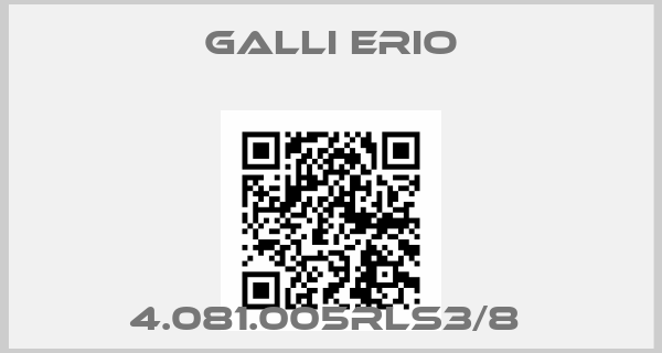 Galli Erio-4.081.005RLS3/8 price