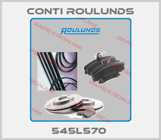 Conti Roulunds-545L570 price