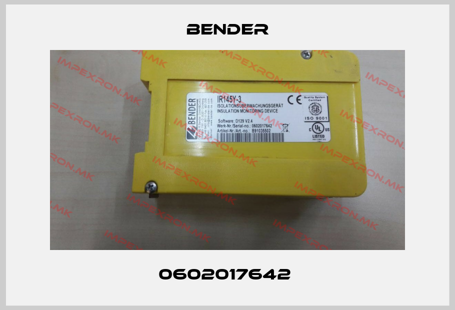 Bender-0602017642 price