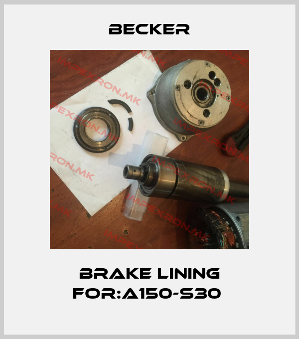 Becker-Brake Lining For:A150-S30 price