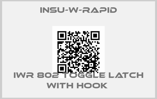 INSU-W-RAPID-IWR 802 Toggle Latch with Hook price