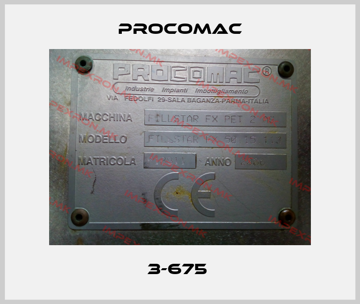 Procomac-3-675 price