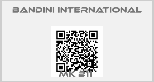 Bandini International-MK 211 price