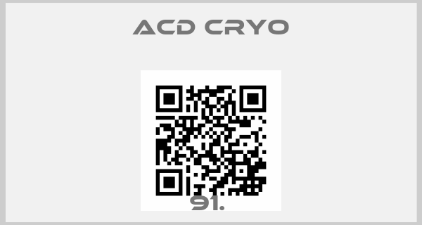 Acd Cryo-91. price