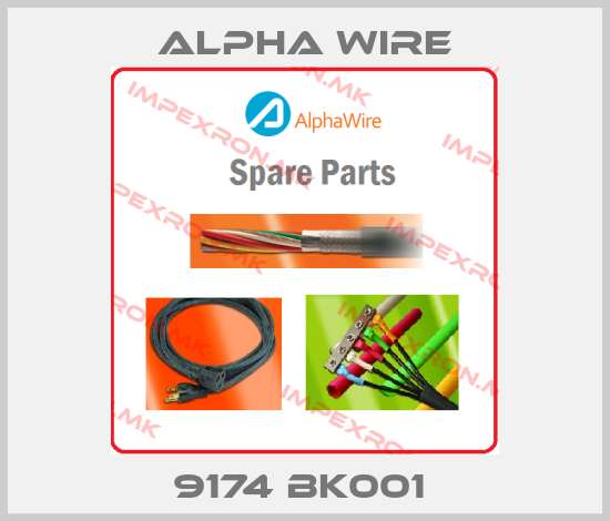 Alpha Wire-9174 BK001 price