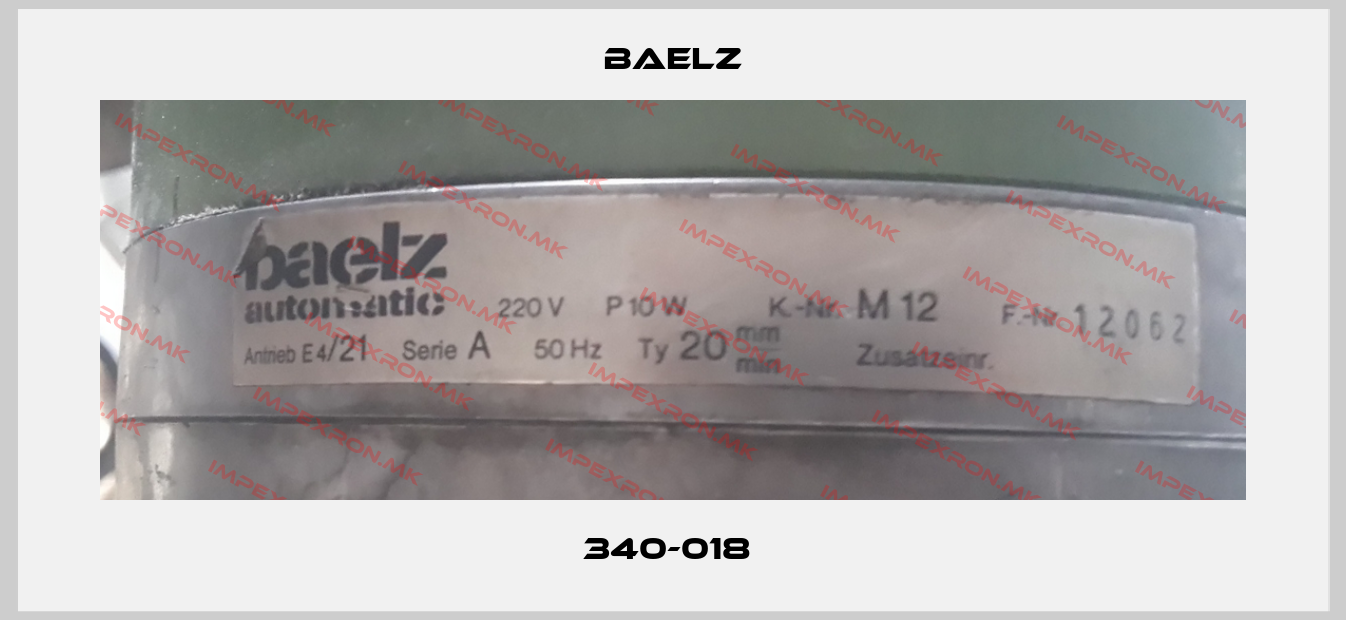 Baelz-340-018 price