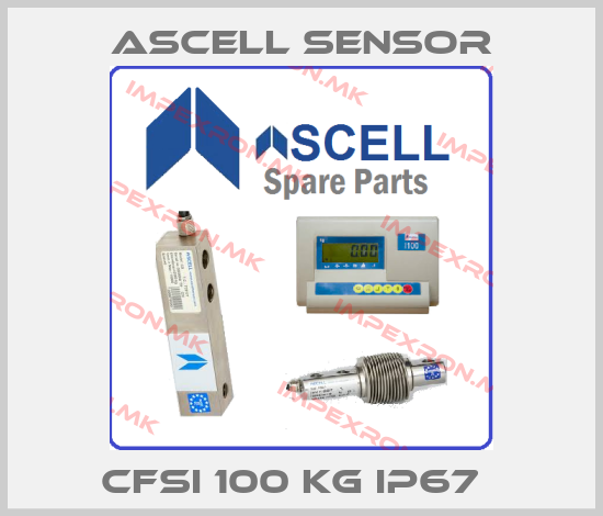 Ascell Sensor-CFSI 100 KG IP67  price
