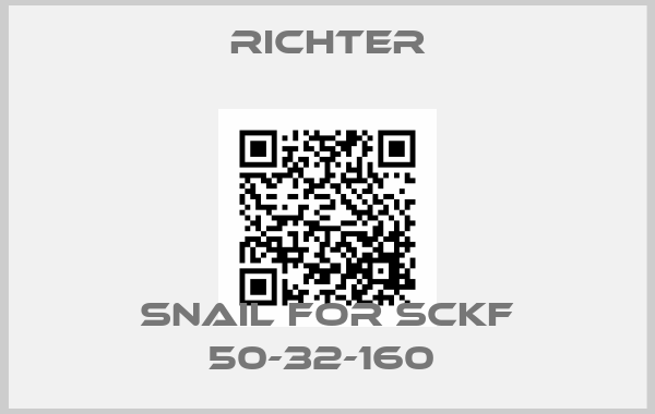 RICHTER-Snail For SCKF 50-32-160 price