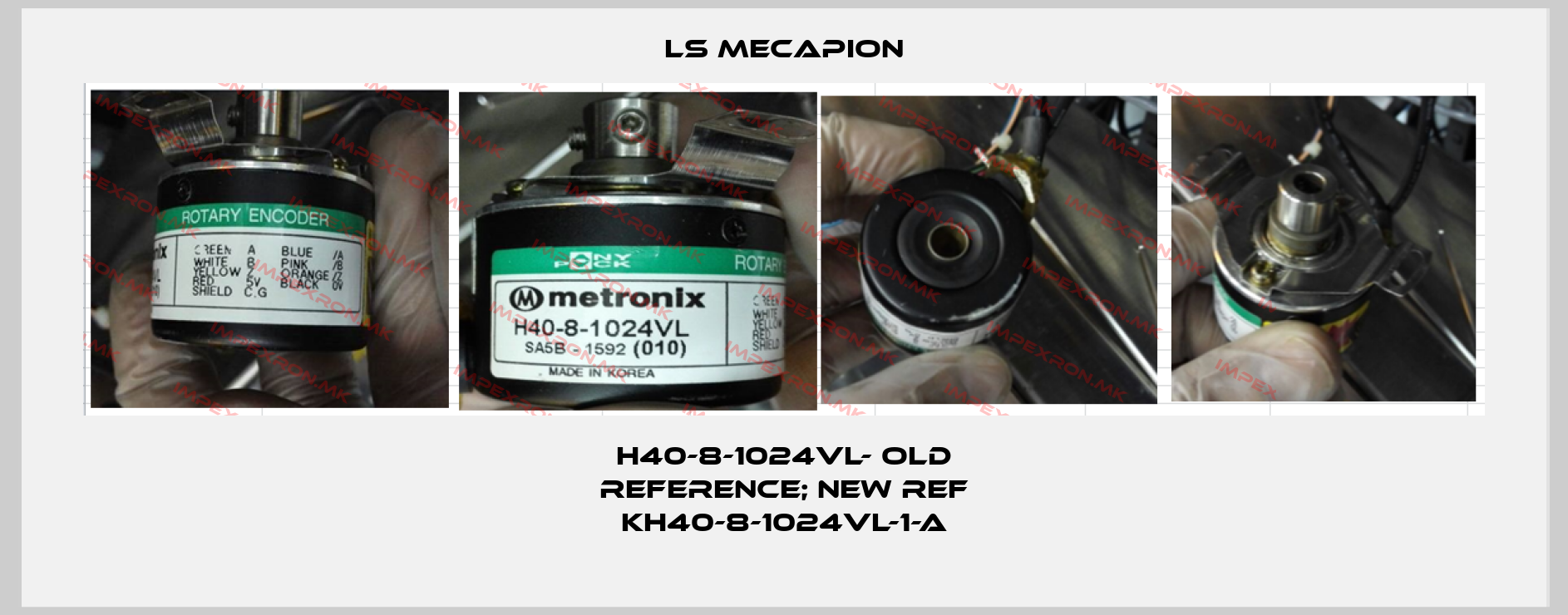 LS Mecapion-H40-8-1024VL- old reference; new ref KH40-8-1024VL-1-Aprice
