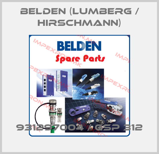Belden (Lumberg / Hirschmann)-931297004 / GSP 312price