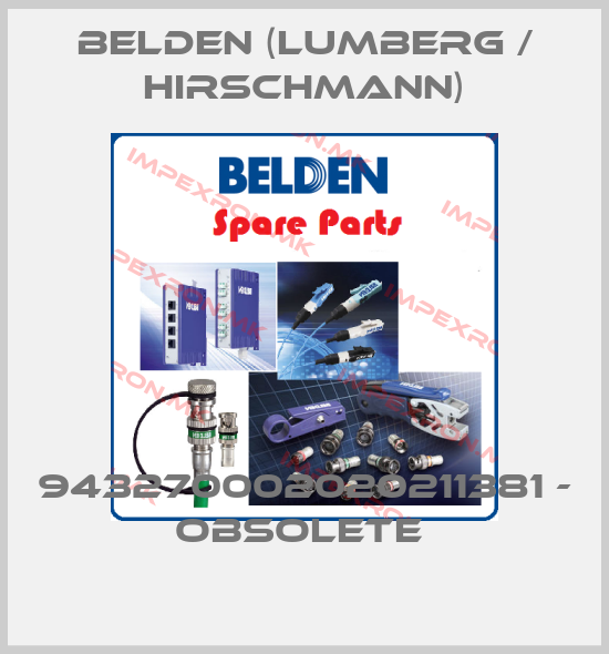 Belden (Lumberg / Hirschmann)-943270002020211381 - OBSOLETE price
