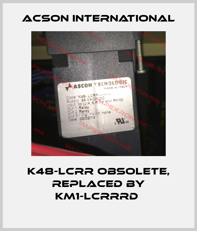 Acson International-K48-LCRR Obsolete, replaced by KM1-LCRRRD price