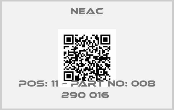 NEAC-POS: 11 – PART NO: 008 290 016 price