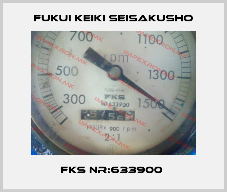 Fukui Keiki Seisakusho-FKS Nr:633900 price