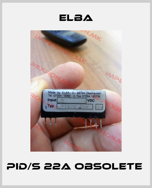 Elba-PID/S 22A obsolete price
