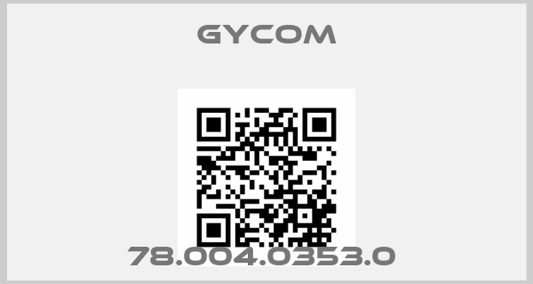 Gycom-78.004.0353.0 price
