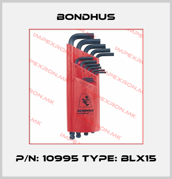Bondhus-P/N: 10995 Type: BLX15price