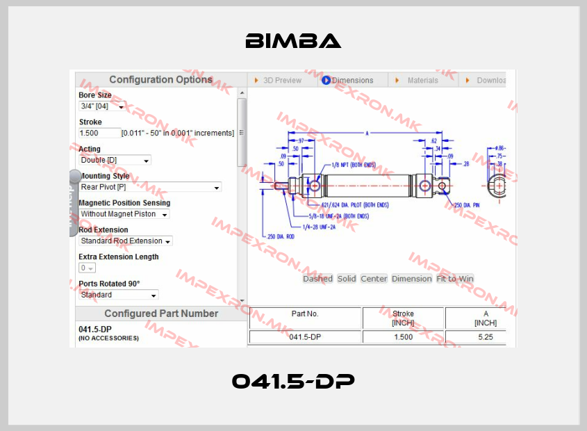 Bimba-041.5-DPprice