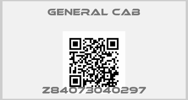General Cab-Z84073040297price