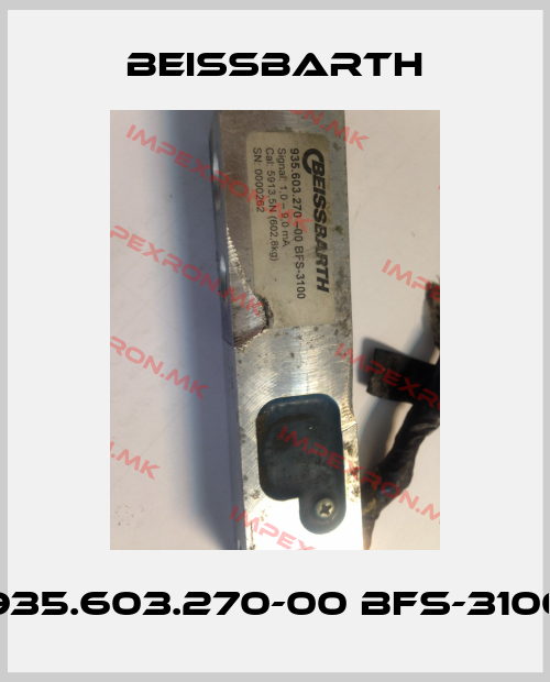 Beissbarth-935.603.270-00 BFS-3100price