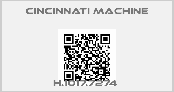 Cincinnati Machine-H.1017.7274 price