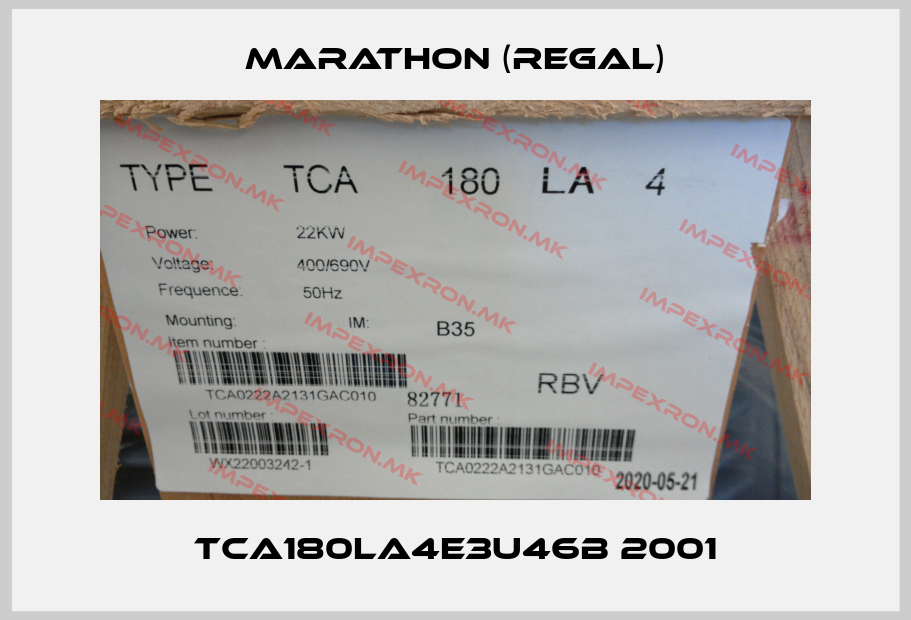 Marathon (Regal)-TCA180LA4E3U46B 2001price