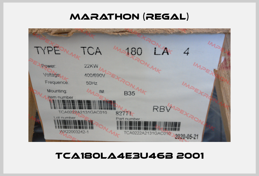 Marathon (Regal) Europe