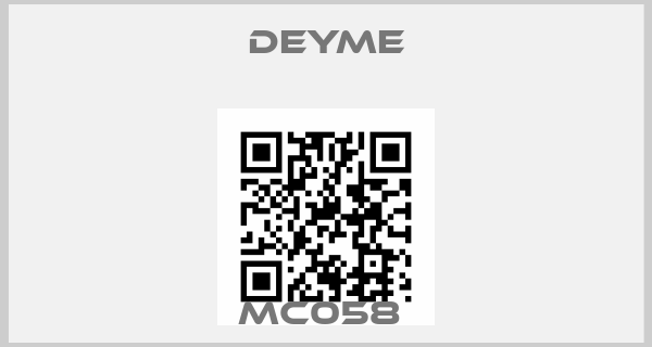 Deyme-MC058 price