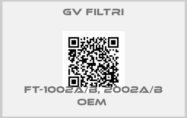 GV Filtri-FT-1002A/B, 2002A/B oem price