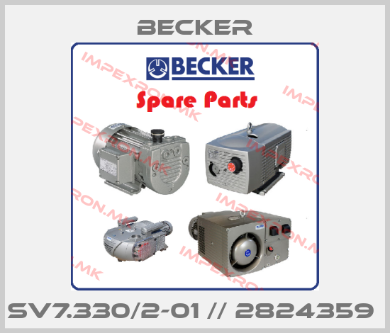 Becker-SV7.330/2-01 // 2824359 price