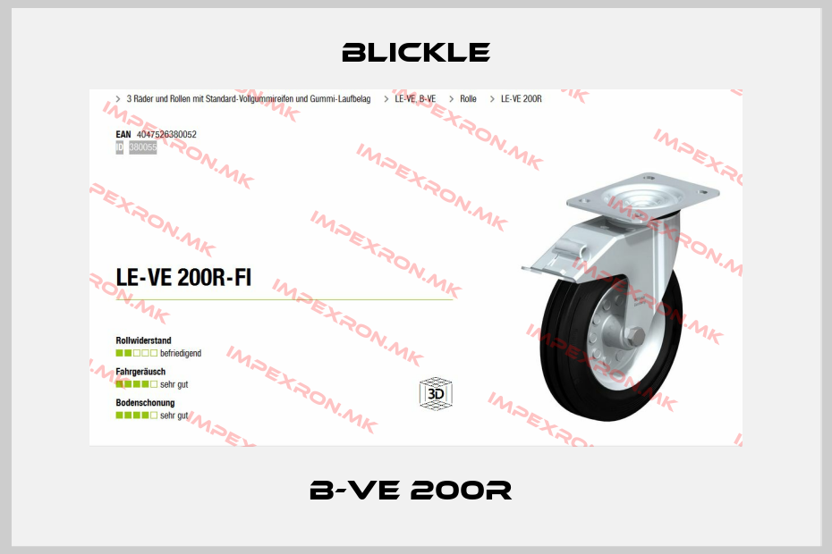 Blickle-B-VE 200R price