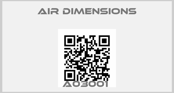 Air Dimensions-A03001 price