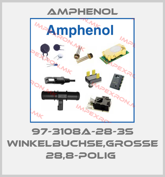Amphenol-97-3108A-28-3S WINKELBUCHSE,GROßE 28,8-POLIG price