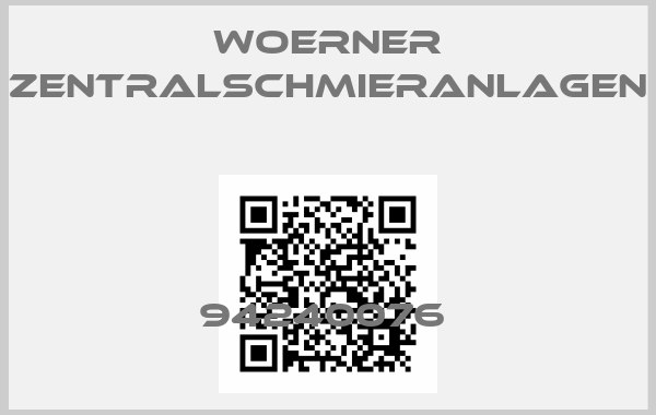 WOERNER Zentralschmieranlagen-94240076 price