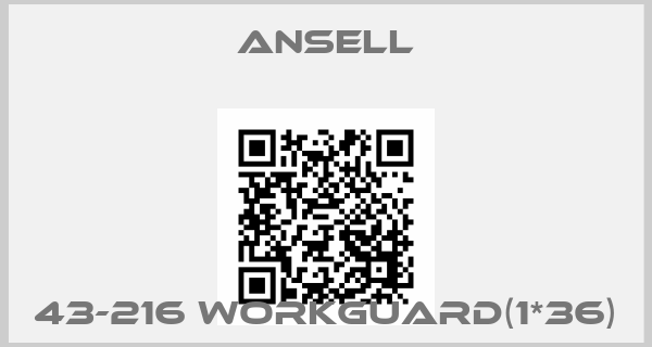 Ansell-43-216 WorkGuard(1*36)price