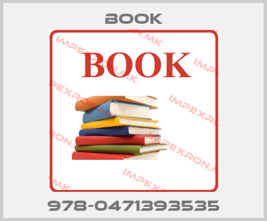 Book-978-0471393535price