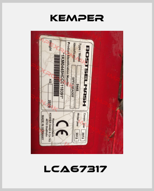 Kemper-LCA67317 price