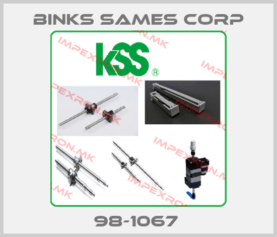 Binks Sames Corp-98-1067 price