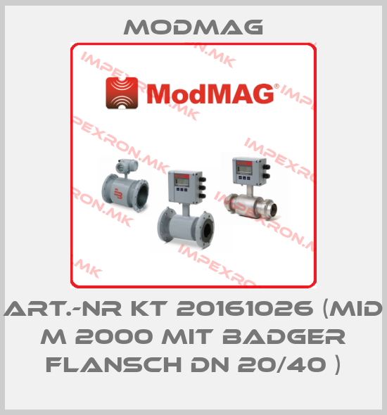 MODMAG-Art.-Nr KT 20161026 (MID M 2000 mit Badger Flansch DN 20/40 )price