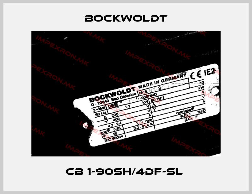 Bockwoldt-CB 1-90SH/4DF-SL price