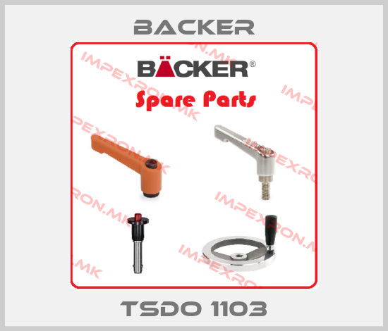 Backer-TSDO 1103price