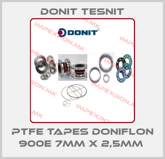 DONIT TESNIT-PTFE tapes DONIFLON 900E 7mm x 2,5mm price