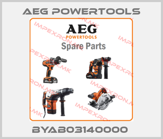 AEG Powertools-BYAB03140000 price