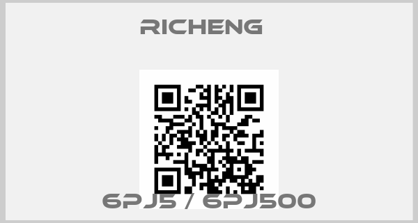 RICHENG  -6PJ5 / 6PJ500price