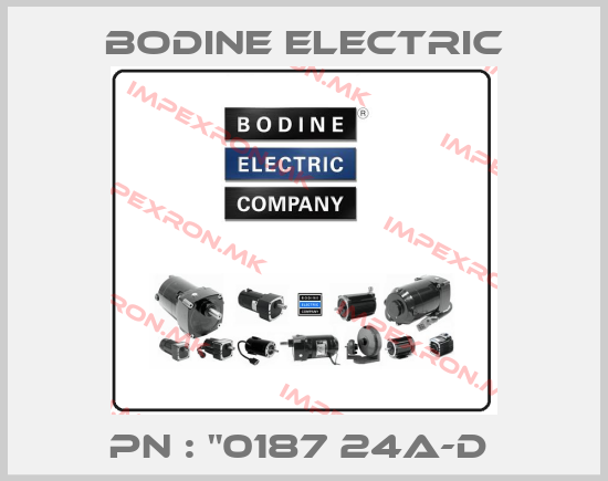 BODINE ELECTRIC-PN : "0187 24A-D price